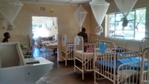 Pediatric ward at Macha