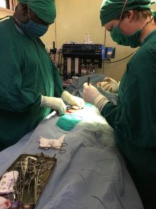 Surgery with Dr. Ogendo